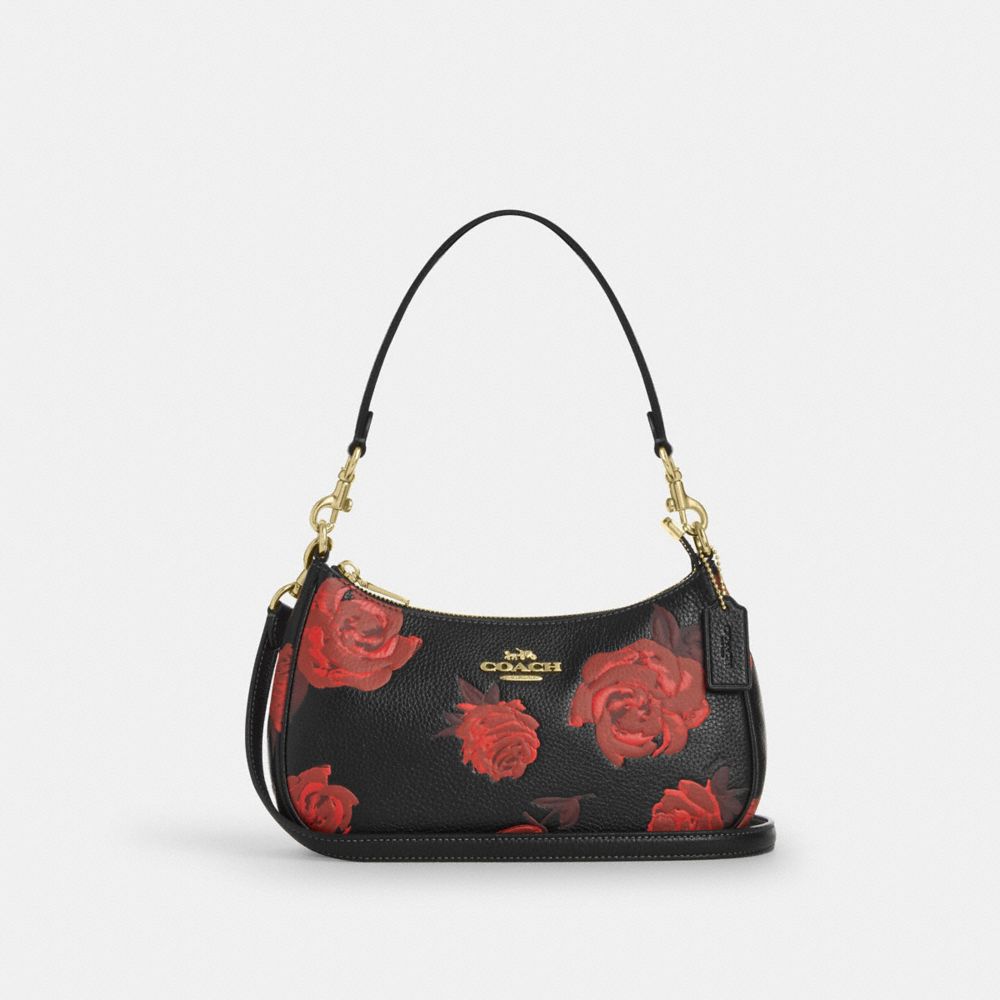 Teri Shoulder Bag With Floral Print