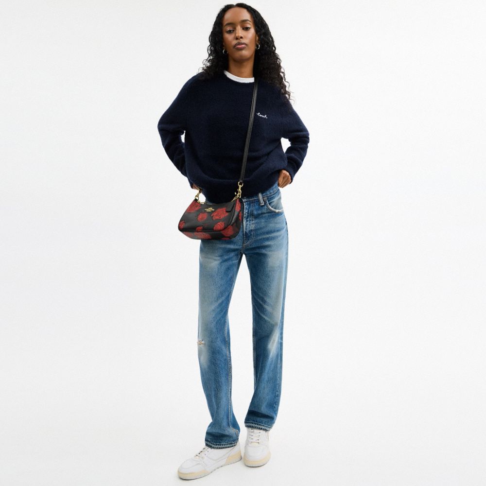 Teri Shoulder Bag With Floral Print