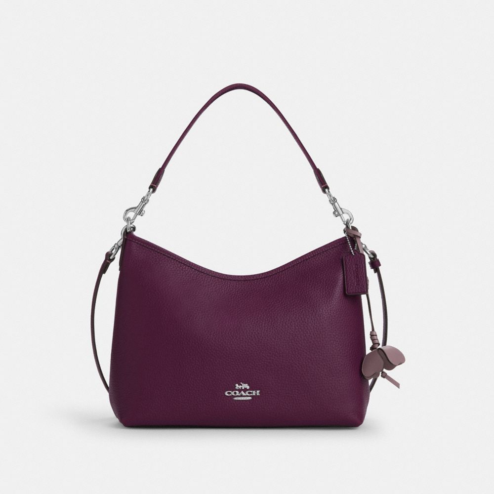 Laurel Shoulder Bag With Flower Charm
