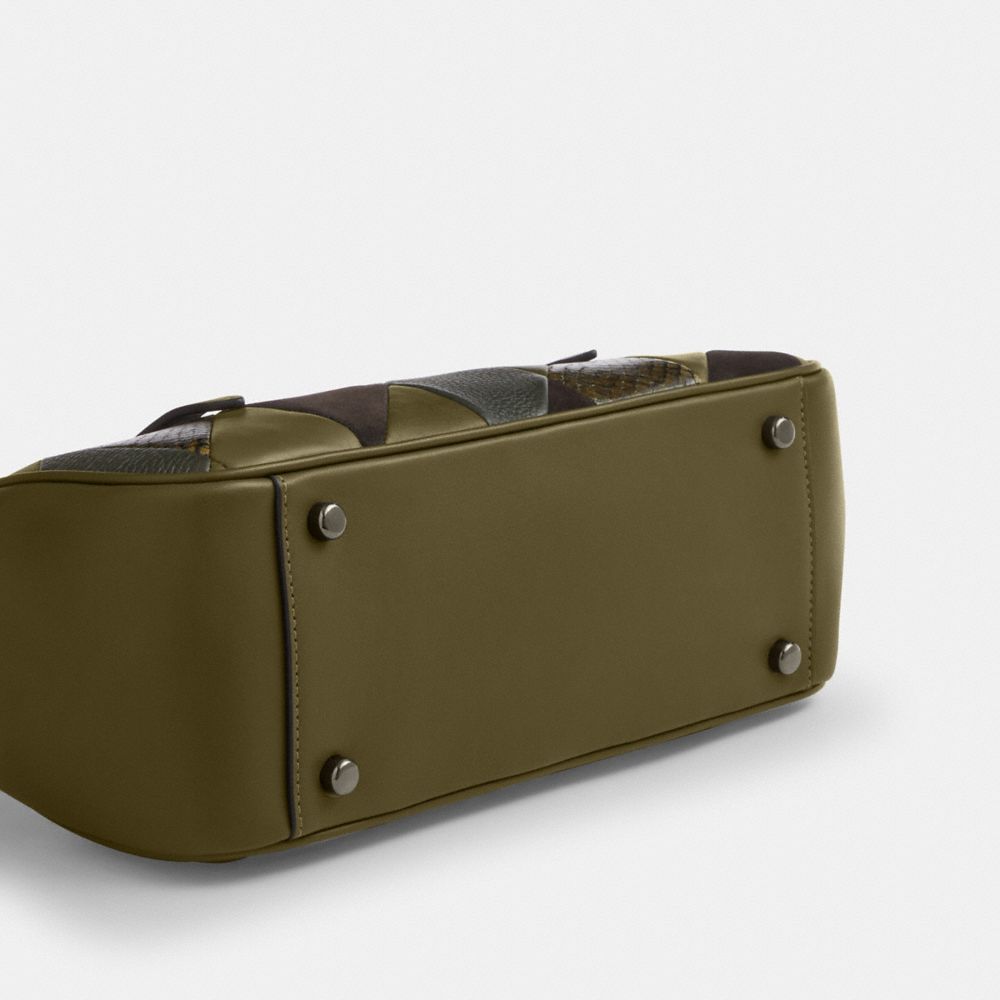 Asher Shoulder Bag With Patchwork