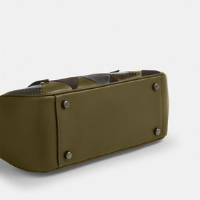 Asher Shoulder Bag With Patchwork