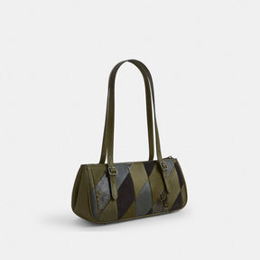 Asher Shoulder Bag With Patchwork