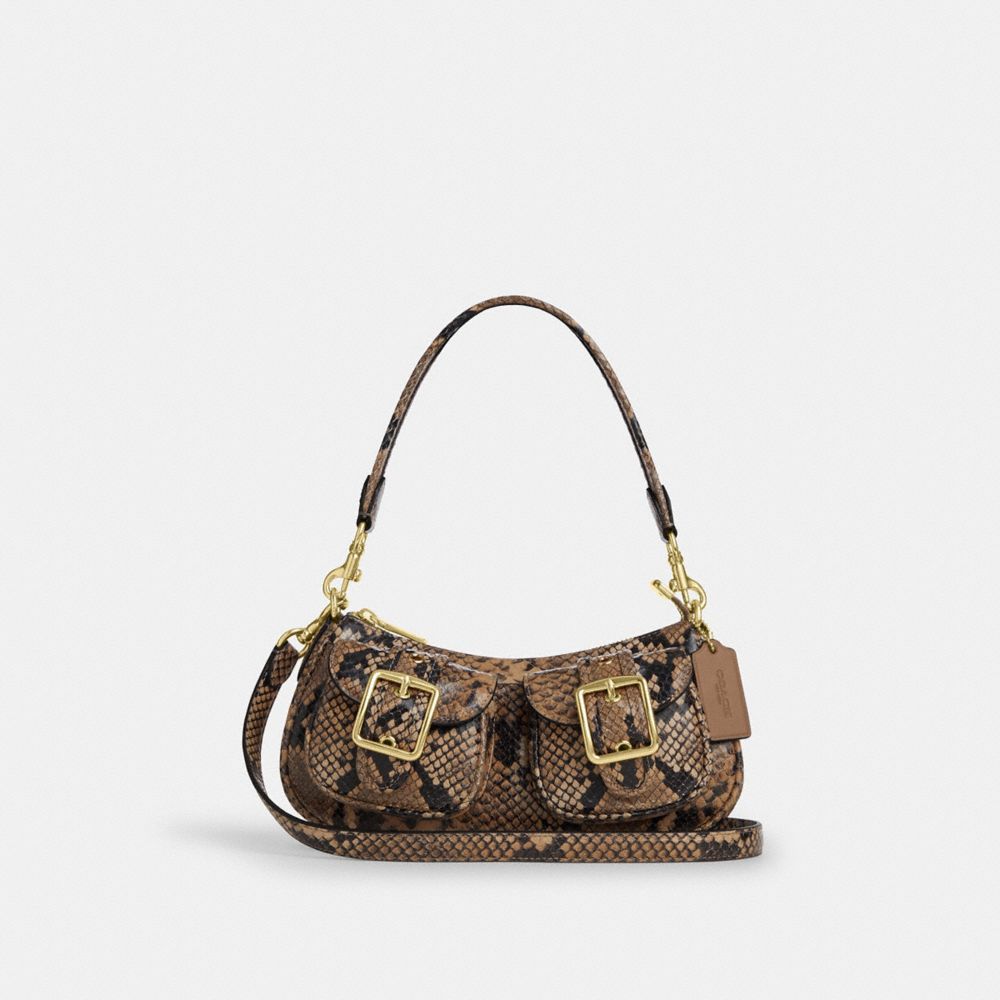 Ashton Bag With Snake Print