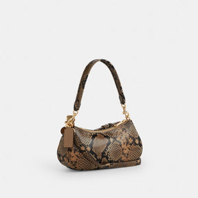 Ashton Bag With Snake Print
