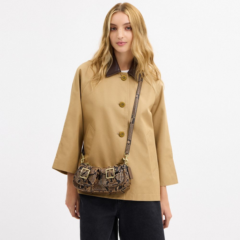 Ashton Bag With Snake Print