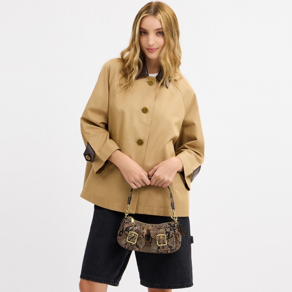 Ashton Bag With Snake Print