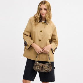 Ashton Bag With Snake Print