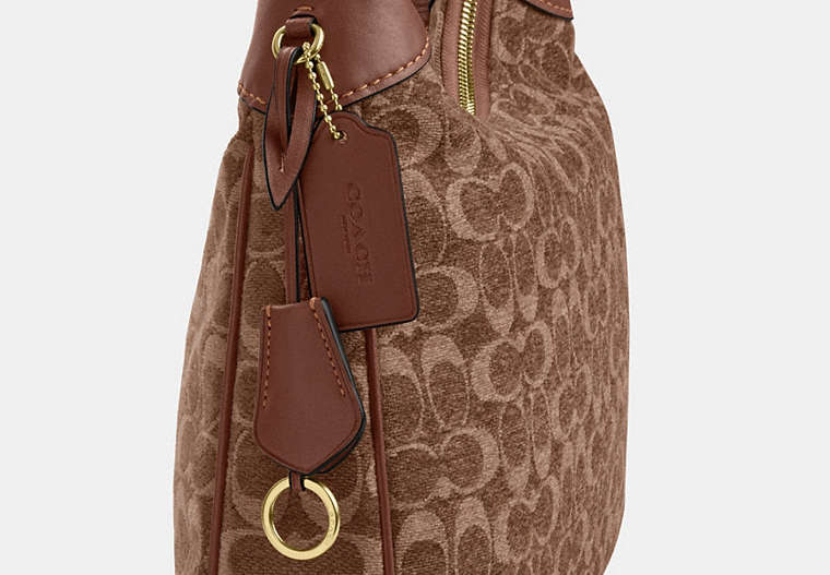 Ella Shoulder Bag In Signature Chenille