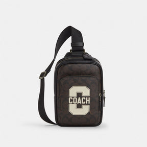 Racer Sling Pack With Varsity Graphic