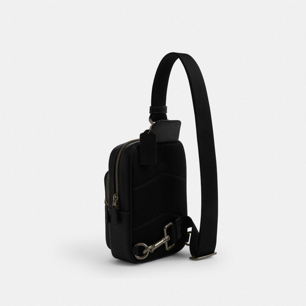 Racer Sling Pack With Varsity Graphic