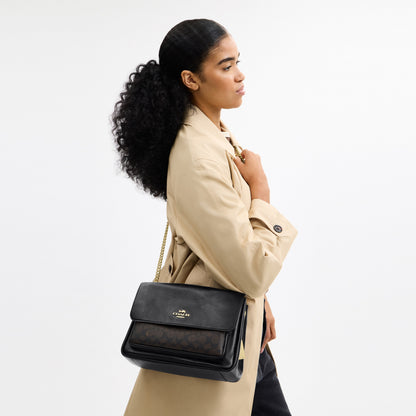 Elodie Crossbody Bag In Signature Canvas