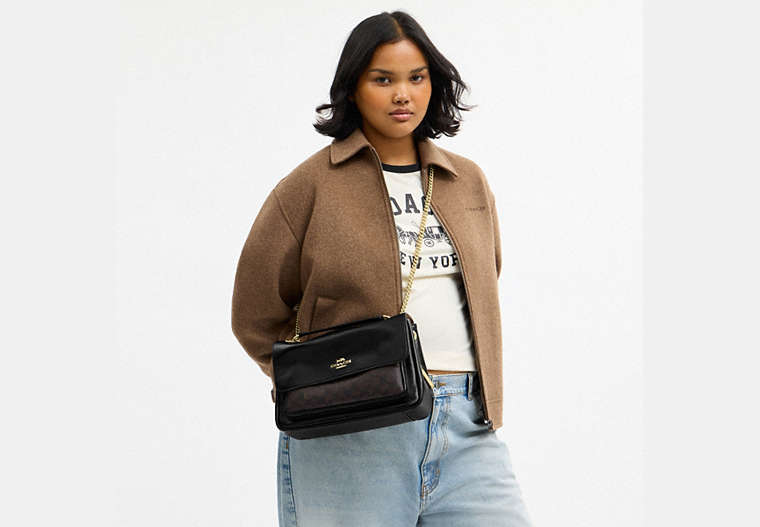Elodie Crossbody Bag In Signature Canvas