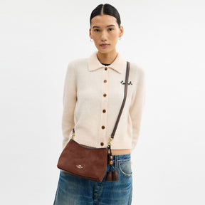 Laurel Small Shoulder Bag With Tassels