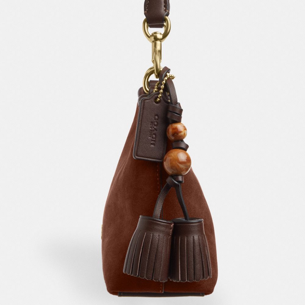 Laurel Small Shoulder Bag With Tassels