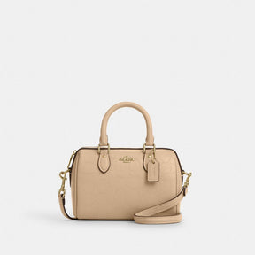 Mini Rowan Crossbody Bag In Signature Leather