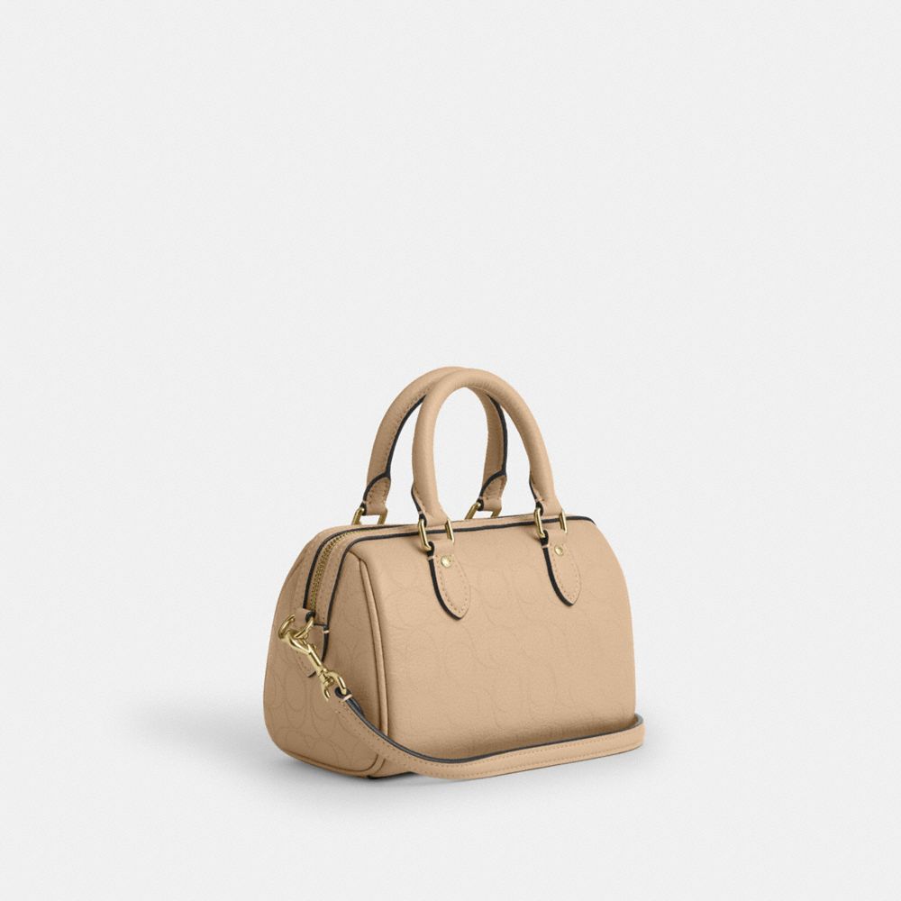 Mini Rowan Crossbody Bag In Signature Leather