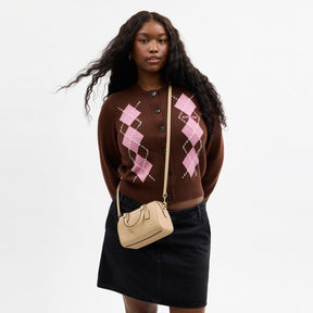 Mini Rowan Crossbody Bag In Signature Leather