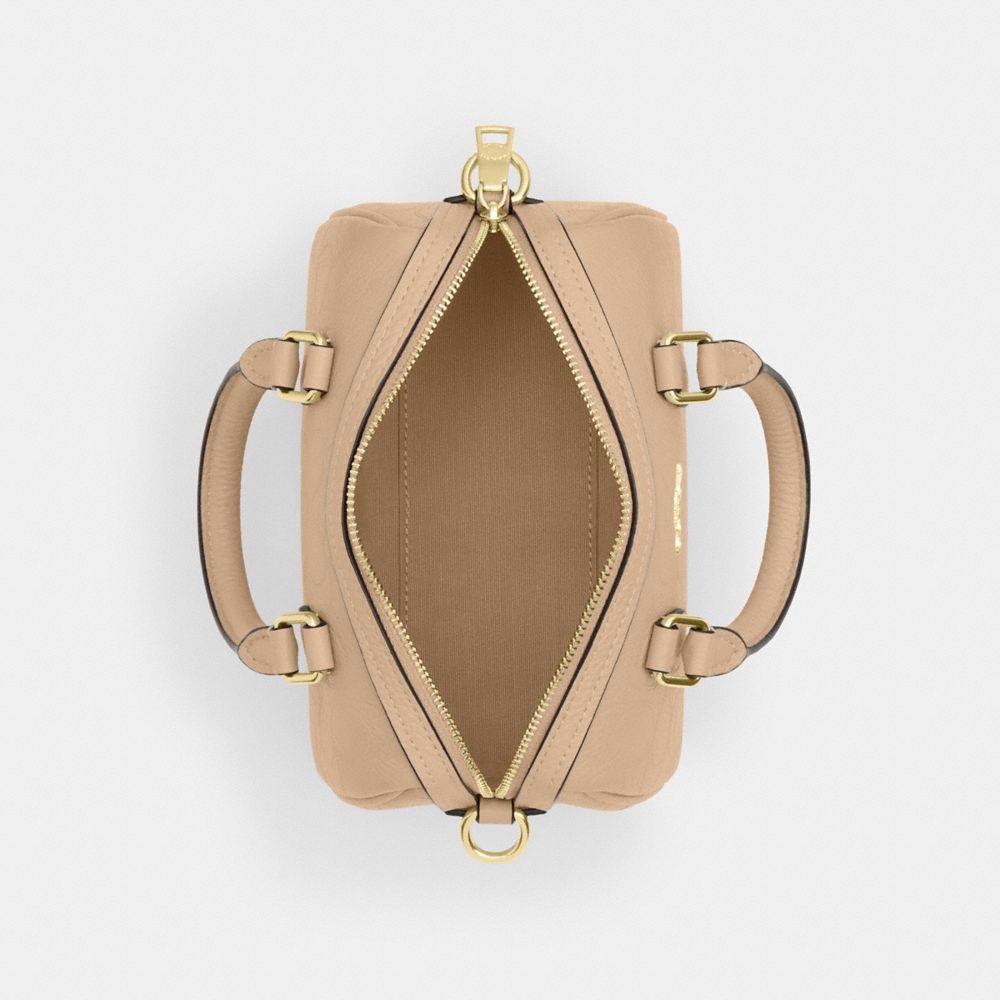 Mini Rowan Crossbody Bag In Signature Leather
