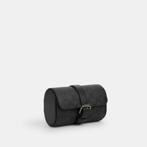 Watch Case In Signature Canvas