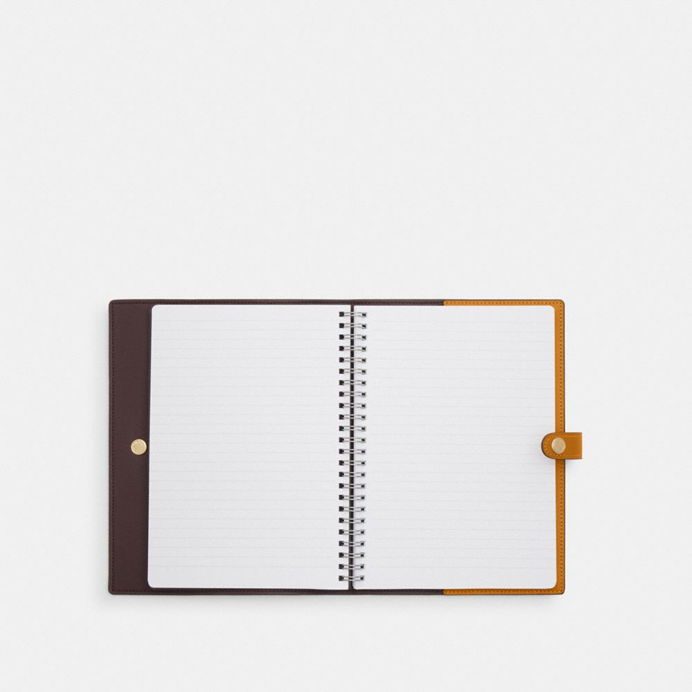 Notebook In Signature Canvas With Floral Print