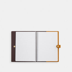 Notebook In Signature Canvas With Floral Print