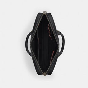 Ethan Slim Brief In Signature Leather