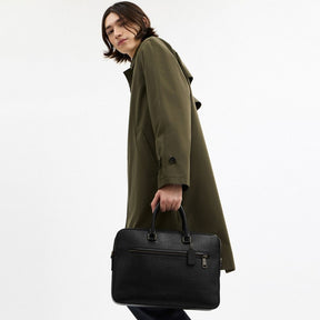 Ethan Slim Brief In Signature Leather