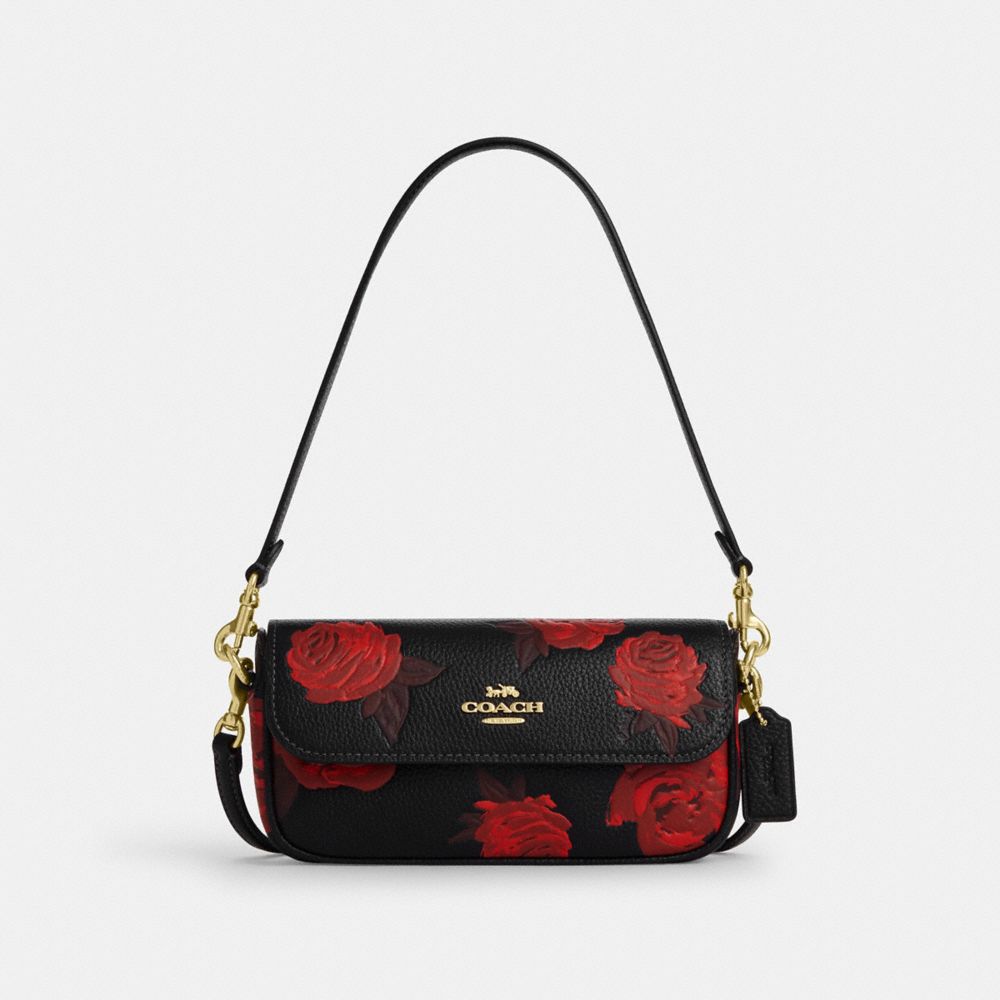 Hailey Flap Bag With Floral Print