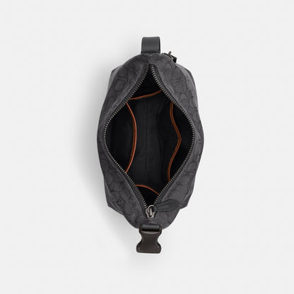Travel Kit With Speedclip In Signature Jacquard