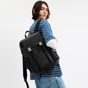 Clark Backpack In Signature Canvas