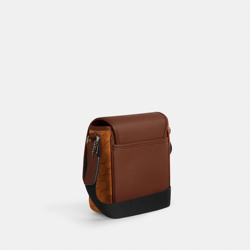 Lucas Crossbody Bag In Signature Suede