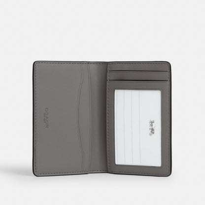 ID Card Wallet In Signature Canvas With Patches