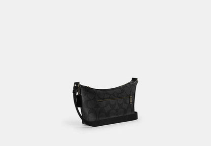 Small Finn Crossbody Bag With Pouch In Maxi Signature Canvas