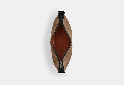 Small Finn Crossbody Bag With Pouch In Maxi Signature Canvas