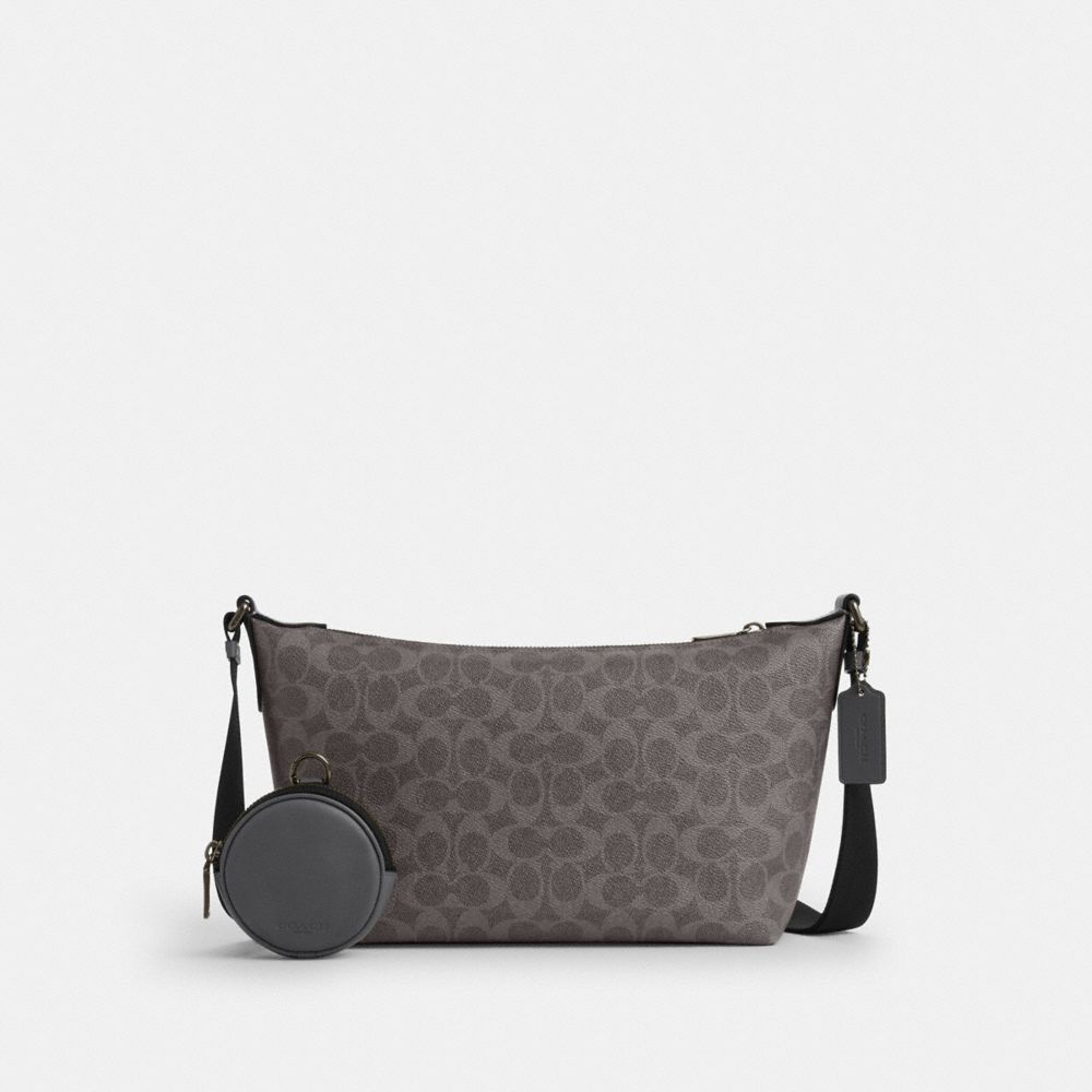 Small Finn Crossbody Bag With Pouch In Signature Canvas