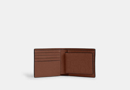 3-In-1 Wallet In Signature Leather