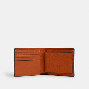3 In 1 Wallet In Signature Leather