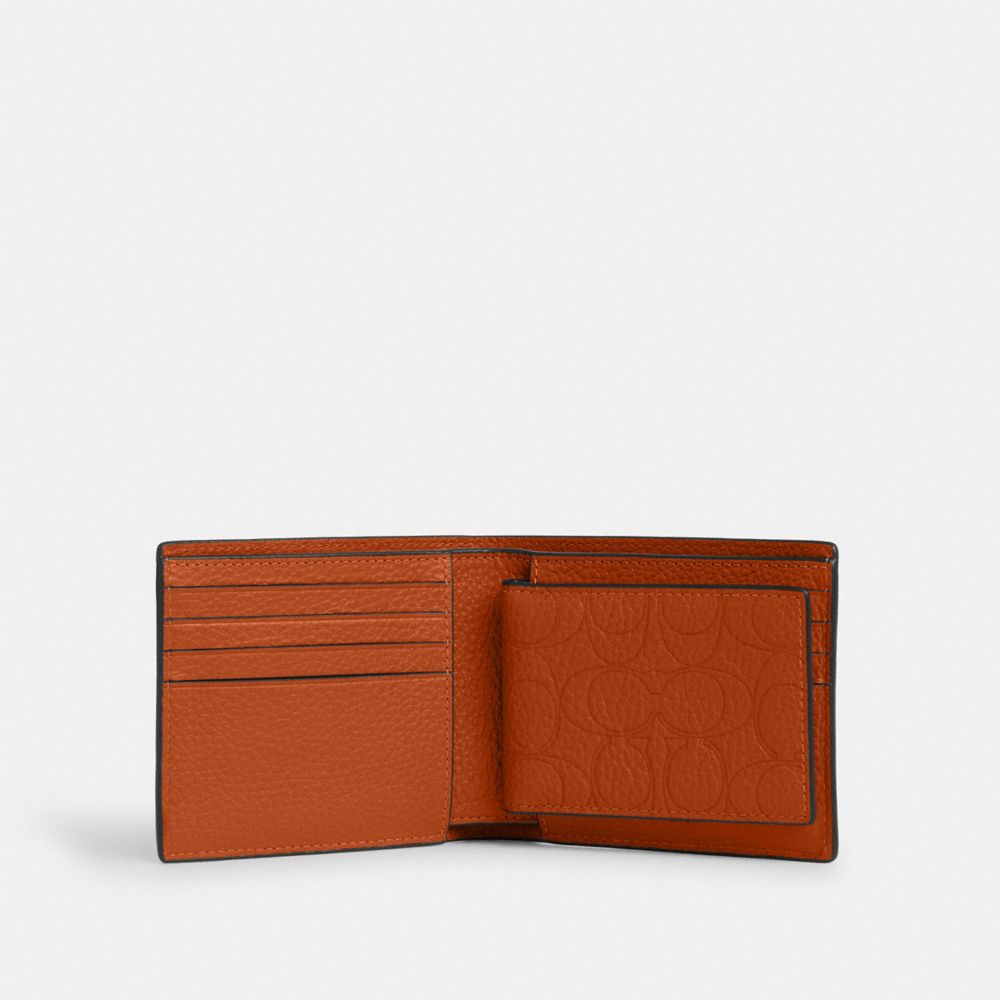 3 In 1 Wallet In Signature Leather