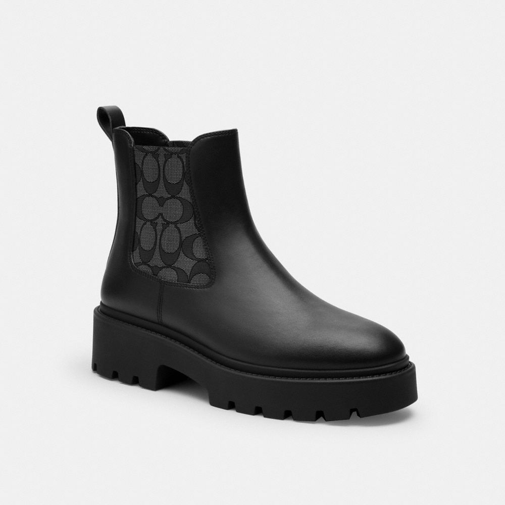 Lucy Chelsea Boot With Signature Polyester