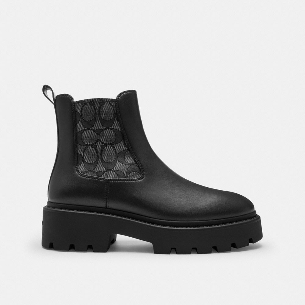 Lucy Chelsea Boot With Signature Polyester
