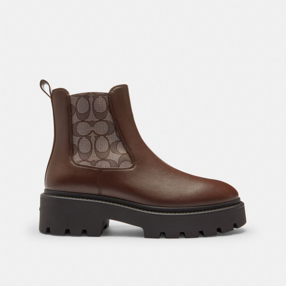 Lucy Chelsea Boot With Signature Polyester