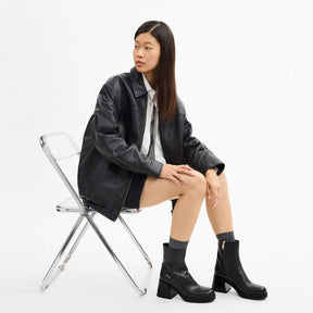 Block Heel Boot