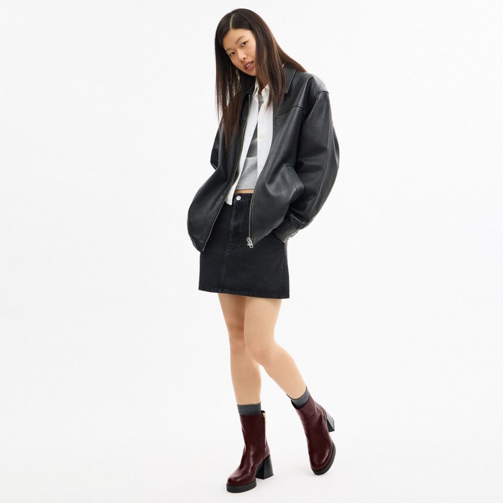 Block Heel Boot