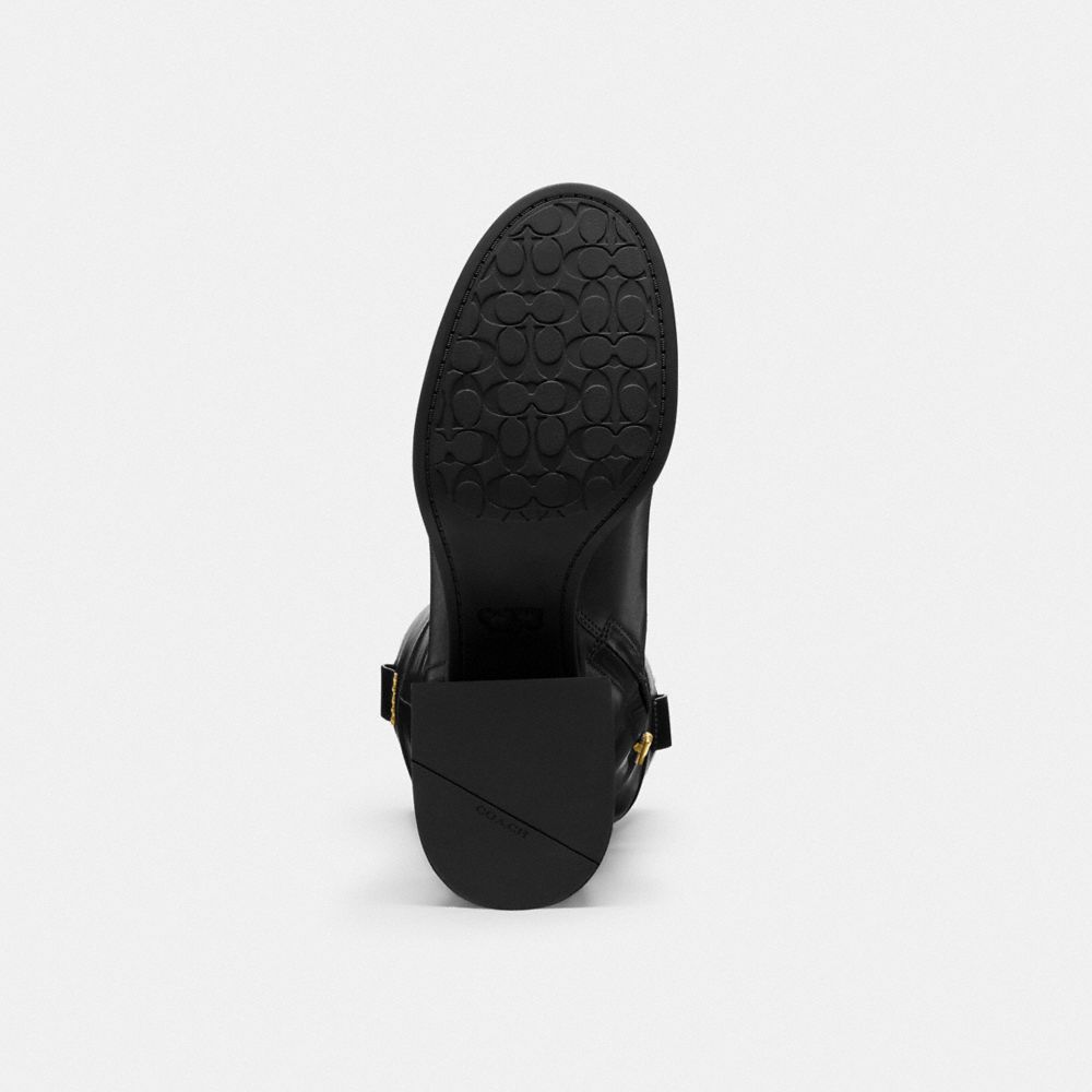 Block Heel Tall Boot