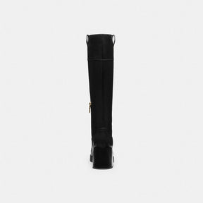 Block Heel Tall Boot
