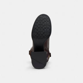 Block Heel Tall Boot