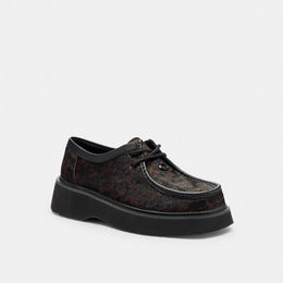 Sculpted C Chukka Boot With Leopard Print