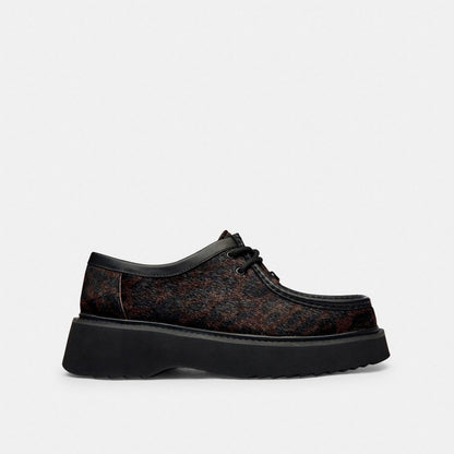Sculpted C Chukka Boot With Leopard Print
