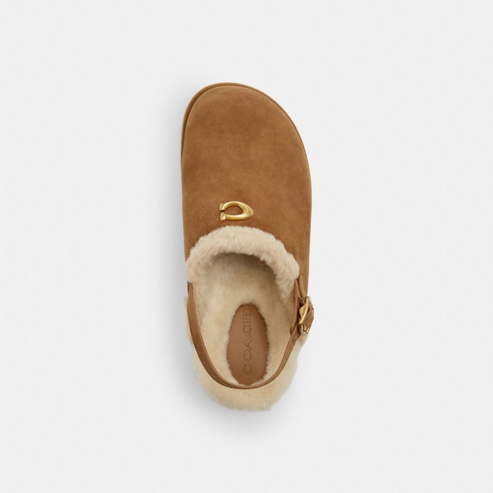 Sculpted C Platform Clog