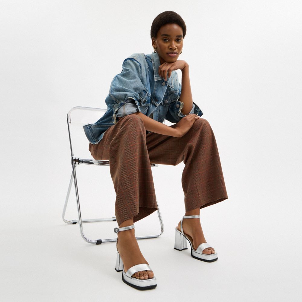Tea Rose Platform Sandal